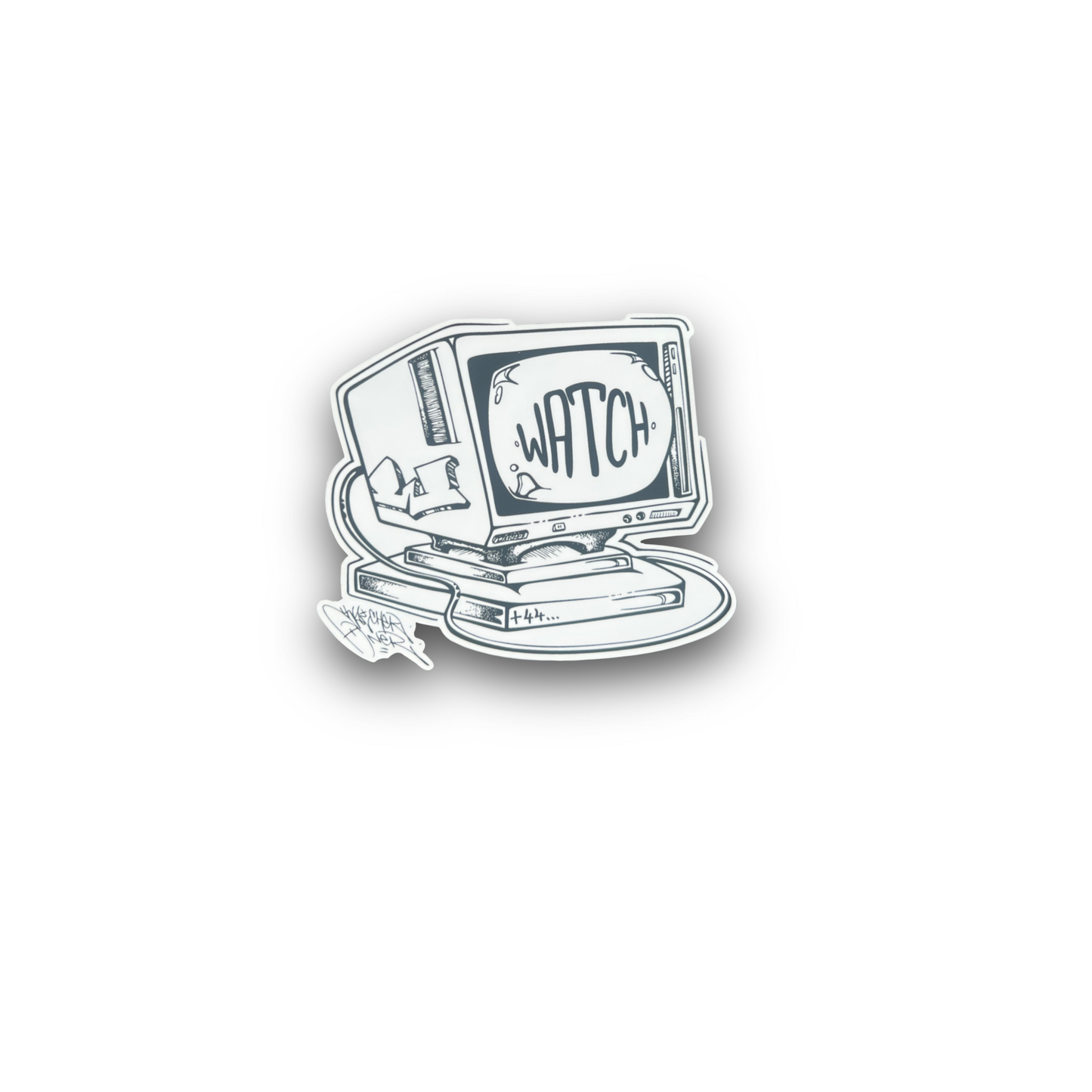 retro comp sticker