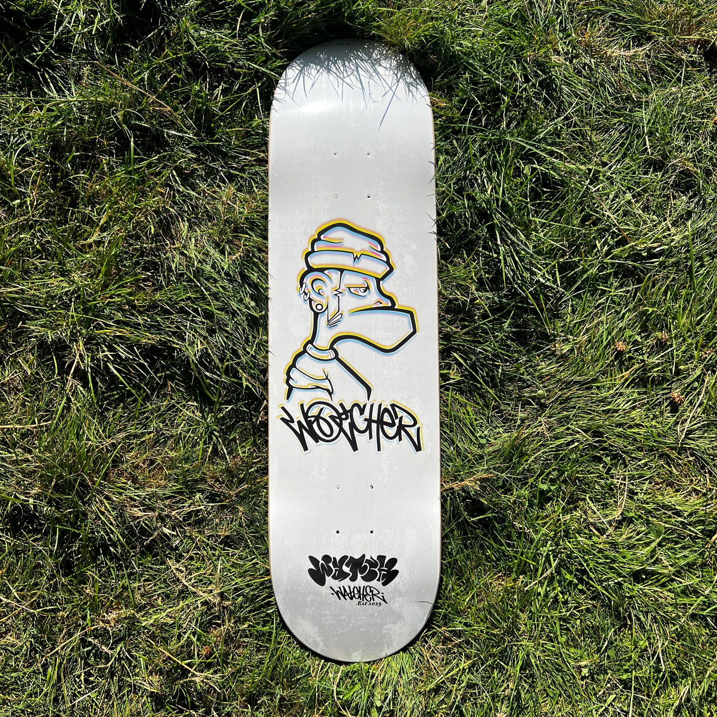 Side profile skateboard deck - 8.5”