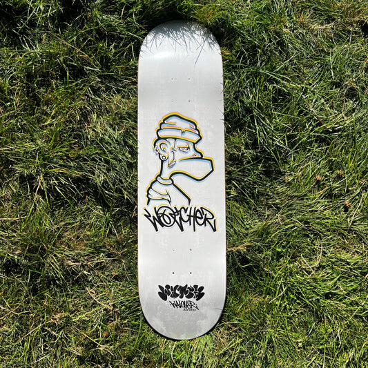 Side profile skateboard deck - 8.5”