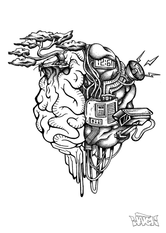 growth mind set illustration