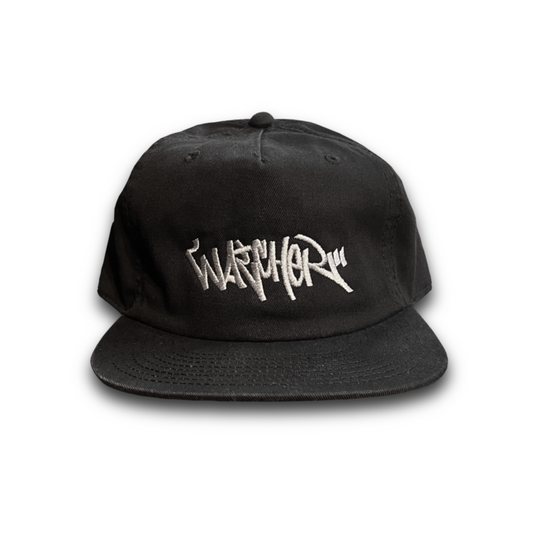 "WATCHER" handstyle classic 5 panel cap