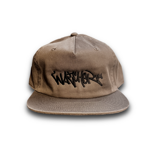 "WATCHER" handstyle classic 5 panel cap